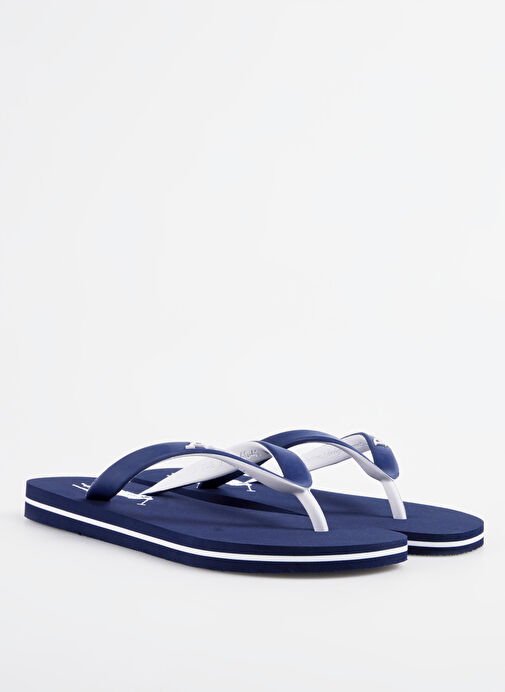 Polo Ralph Lauren Lacivert Erkek Plaj Terliği Bolt - Görsel 3