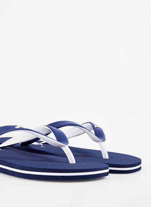 Polo Ralph Lauren Lacivert Erkek Plaj Terliği Bolt - Görsel 6