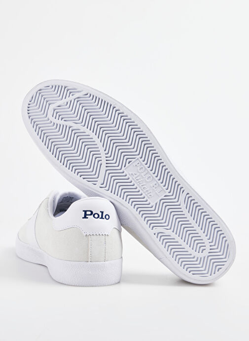Polo Ralph Lauren Beyaz Erkek Deri Sneaker Court Vlc Pp - Görsel 5