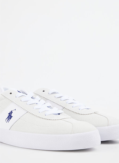 Polo Ralph Lauren Beyaz Erkek Deri Sneaker Court Vlc Pp - Görsel 6
