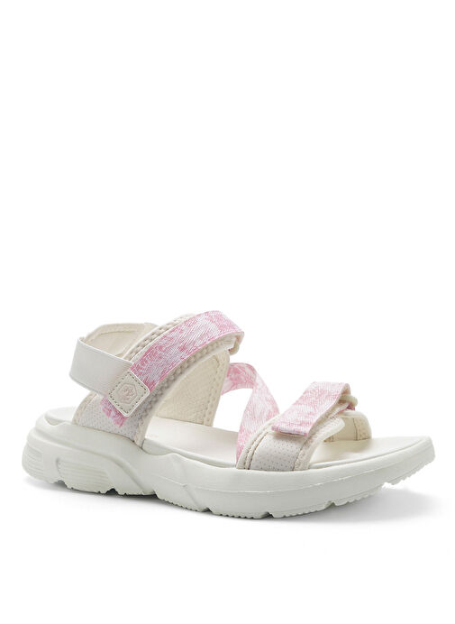 Lumberjack Beyaz Kadın Sandalet A10198410912010 - Görsel 3