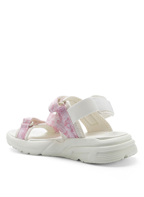 Lumberjack Beyaz Kadın Sandalet A10198410912010 - Görsel 4