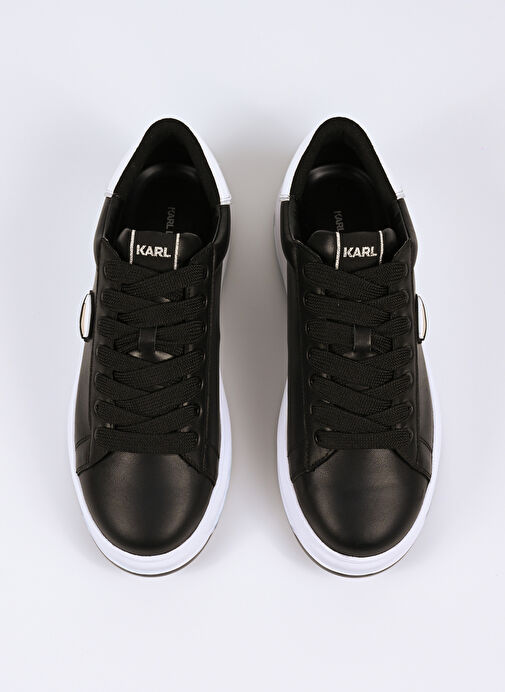 KARL LAGERFELD Siyah Erkek Sneaker KAPRI LUG Karl NFT Lo Lace - Görsel 4