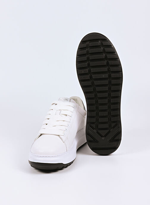 KARL LAGERFELD Beyaz Erkek Sneaker KAPRI LUG Karl NFT Lo Lace - Görsel 5