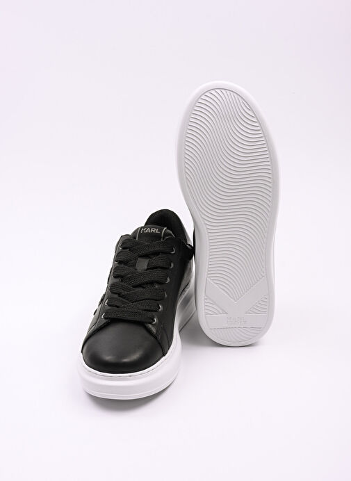 KARL LAGERFELD Siyah Erkek Sneaker KAPRI MENS Signia Patch Embro - Görsel 5