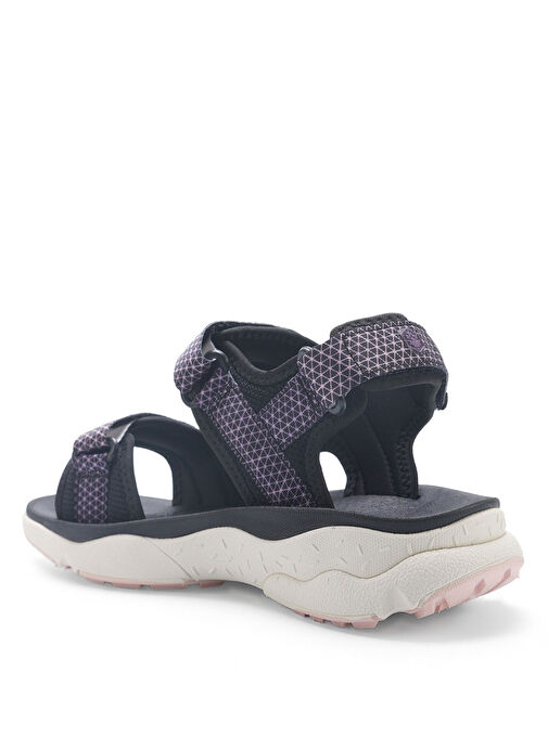 Lumberjack Siyah Kadın Sandalet A10198403612010 - Görsel 4