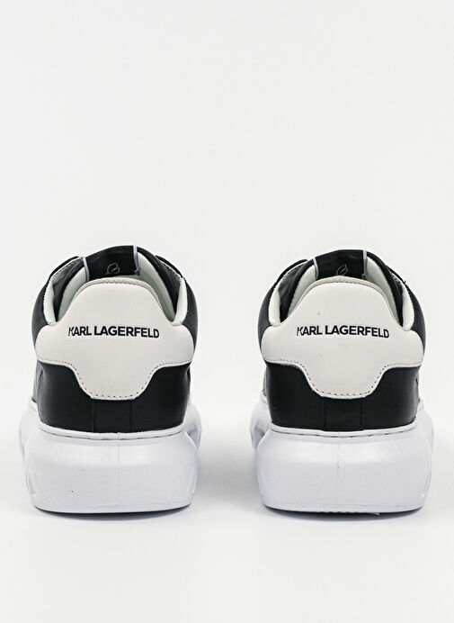 KARL LAGERFELD Siyah Erkek Deri Sneaker KAPRI KITE Outline NFT - Görsel 6