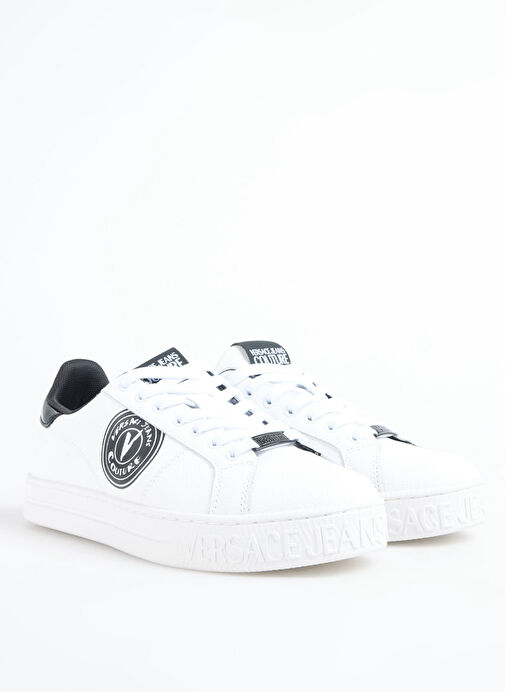 Versace Jeans Couture Beyaz Erkek Sneaker FONDO COURT 88 DIS. SK1 - Görsel 3