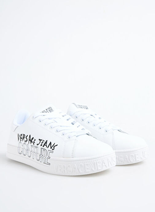 Versace Jeans Couture Beyaz Erkek Sneaker FONDO COURT 88 DIS. SKC - Görsel 3
