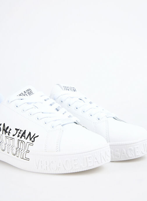 Versace Jeans Couture Beyaz Erkek Sneaker FONDO COURT 88 DIS. SKC - Görsel 6