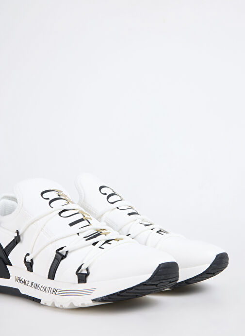 Versace Jeans Couture Beyaz Erkek Sneaker FONDO DYNAMIC DIS. SA6 - Görsel 6