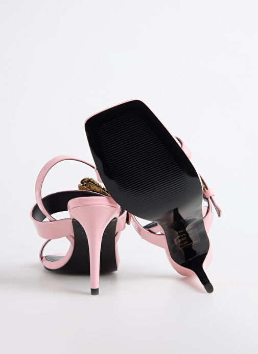Versace Jeans Couture Pembe Kadın Topuklu Ayakkabı 78VA3S71 - Görsel 5
