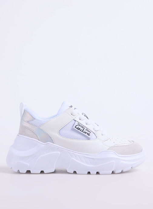 Versace Jeans Couture Beyaz Kadın Deri Sneaker 78VA3SC2 - Görsel 3