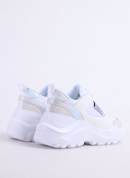 Versace Jeans Couture Beyaz Kadın Deri Sneaker 78VA3SC2 - Görsel 5
