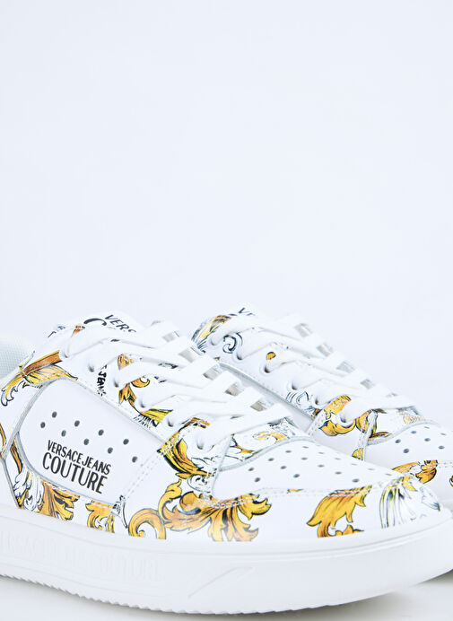 Versace Jeans Couture Beyaz Erkek Sneaker FONDO STARLIGHT DIS. SJ4 - Görsel 6