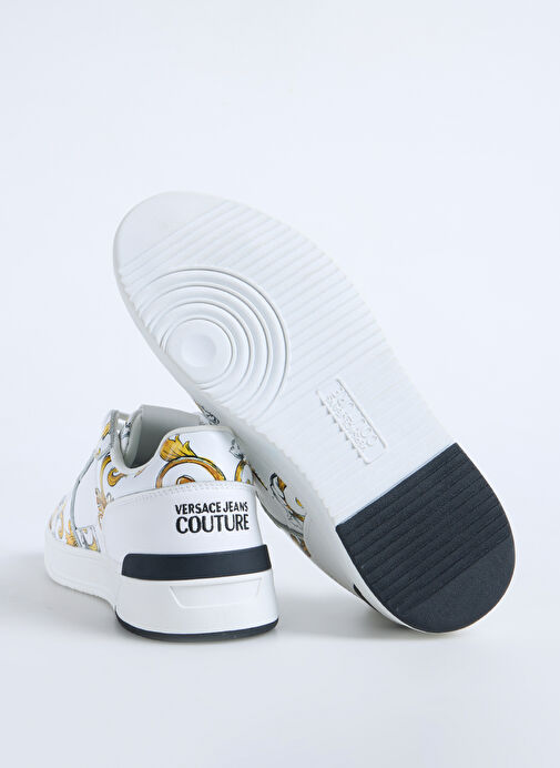 Versace Jeans Couture Beyaz Erkek Sneaker FONDO STARLIGHT DIS. SJ4 - Görsel 5