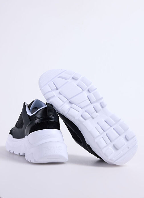 Versace Jeans Couture Siyah Kadın Deri Sneaker 78VA3SC2 - Görsel 5