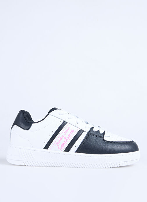 Versace Jeans Couture Beyaz Kadın Deri Sneaker 78VA3SJ7 - Görsel 2