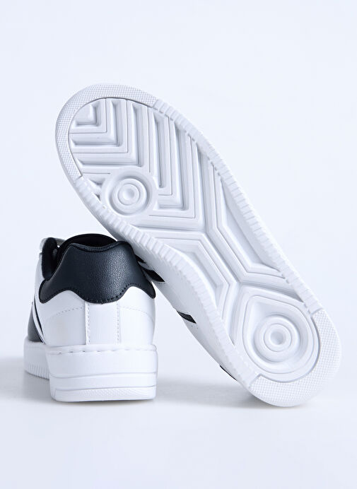 Versace Jeans Couture Beyaz Kadın Deri Sneaker 78VA3SJ7 - Görsel 5