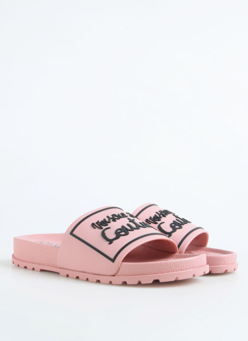 Versace Jeans Couture Pembe Kadın Terlik 78VA3SQ2 - Görsel 3