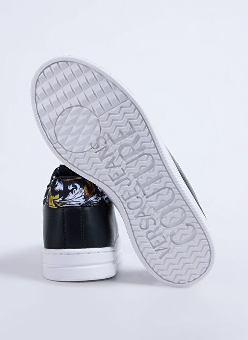 Versace Jeans Couture Siyah Kadın Deri Sneaker 78Va3skl - 15502455
