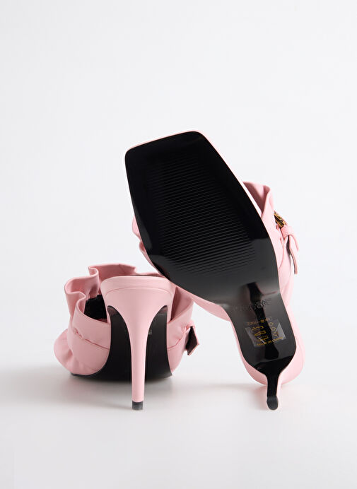 Versace Jeans Couture Pembe Kadın Topuklu Ayakkabı 78VA3S70 - Görsel 5