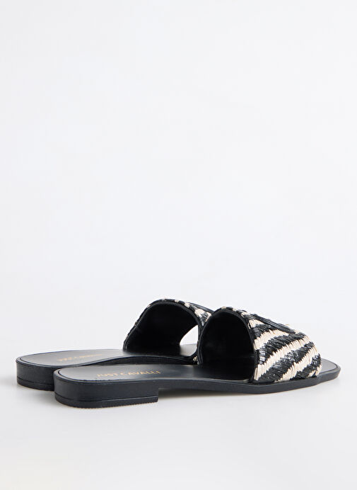 Just Cavalli Beyaz Kadın Terlik 78RA3S91 - Görsel 4