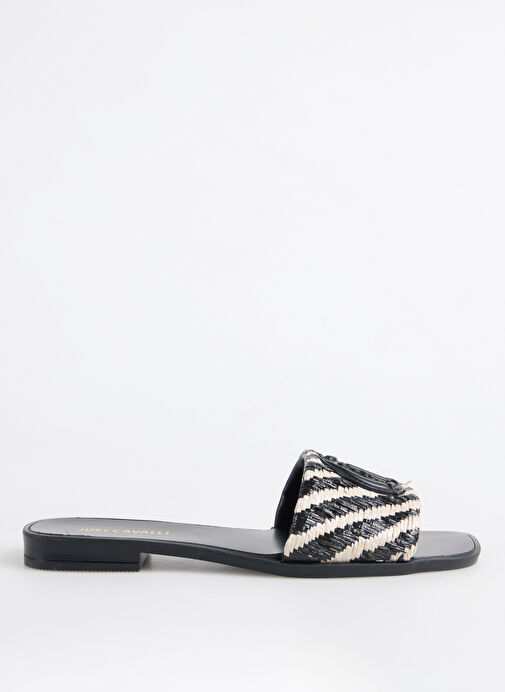 Just Cavalli Beyaz Kadın Terlik 78RA3S91 - Görsel 2