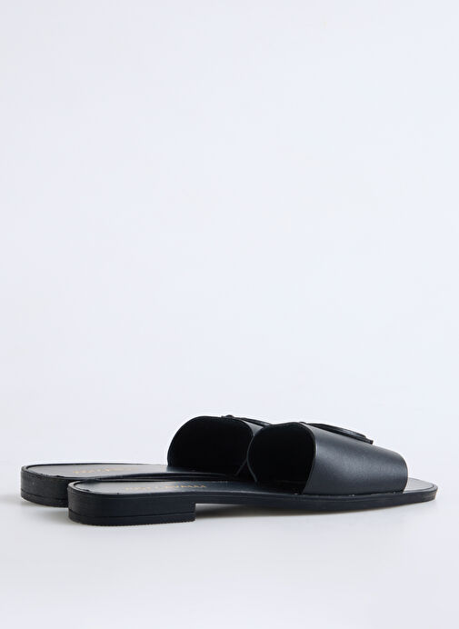 Just Cavalli Siyah Kadın Terlik 78RA3S93 - Görsel 4