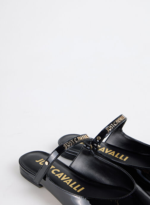 Just Cavalli Siyah Kadın Terlik 78RA3S71 - Görsel 6