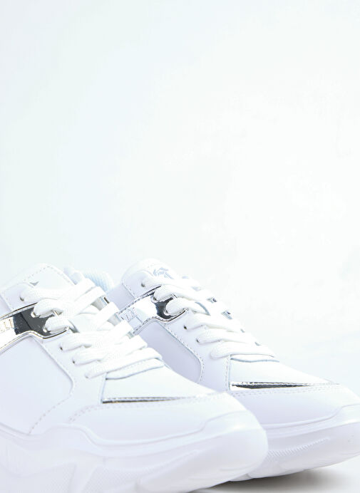 Just Cavalli Beyaz Kadın Deri Sneaker 78RA3SL9 - Görsel 6