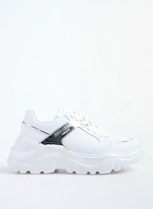 Just Cavalli Beyaz Kadın Deri Sneaker 78RA3SL9 - Görsel 2