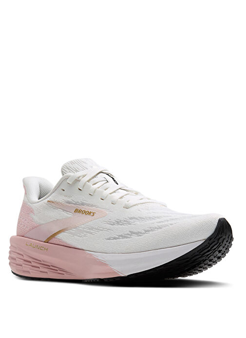 Brooks 1204391B164 Launch 11 Beyaz Kadın Koşu Ayakkabısı - Görsel 4
