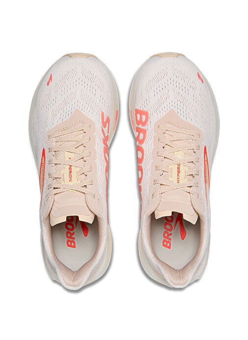 Brooks 1204211B173 Hyperion 2 Beyaz - Pembe Kadın Koşu Ayakkabısı - Görsel 5