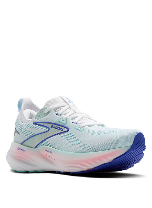 Brooks Beyaz Mavi Brooks Glycerin 1204341B110 22 Kadın Koşu Ayakkabısı
