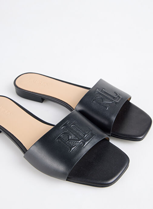 Lauren Ralph Lauren Siyah Kadın Terlik 802959142001 - Görsel 6