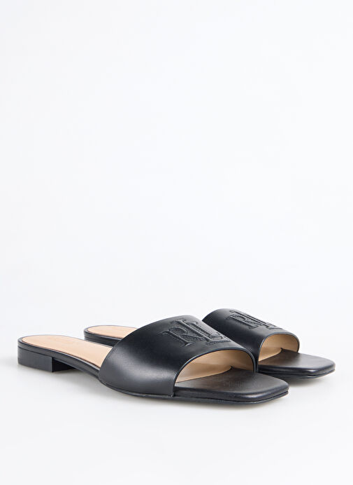 Lauren Ralph Lauren Siyah Kadın Terlik 802959142001 - Görsel 3