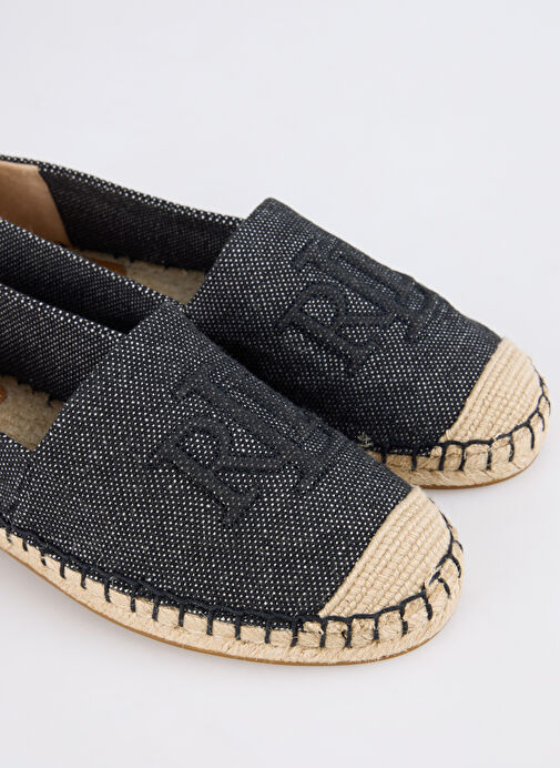 Lauren Ralph Lauren Siyah Kadın Terlik 802962171005 - Görsel 6