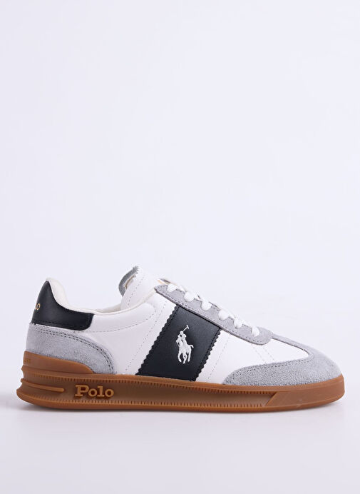 Polo Ralph Lauren Beyaz Kadın Deri Sneaker HRT AERA PP - Görsel 2