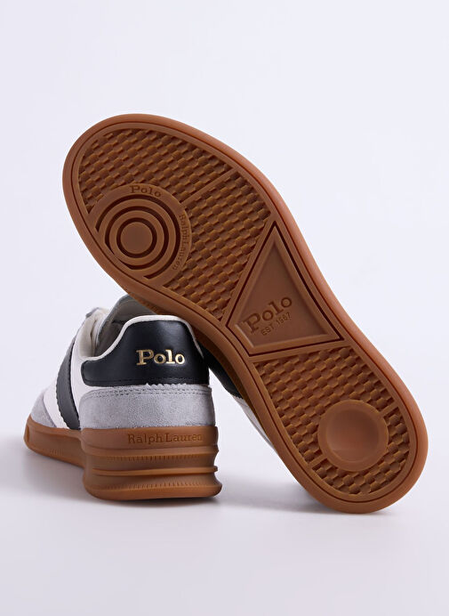 Polo Ralph Lauren Beyaz Kadın Deri Sneaker HRT AERA PP - Görsel 5