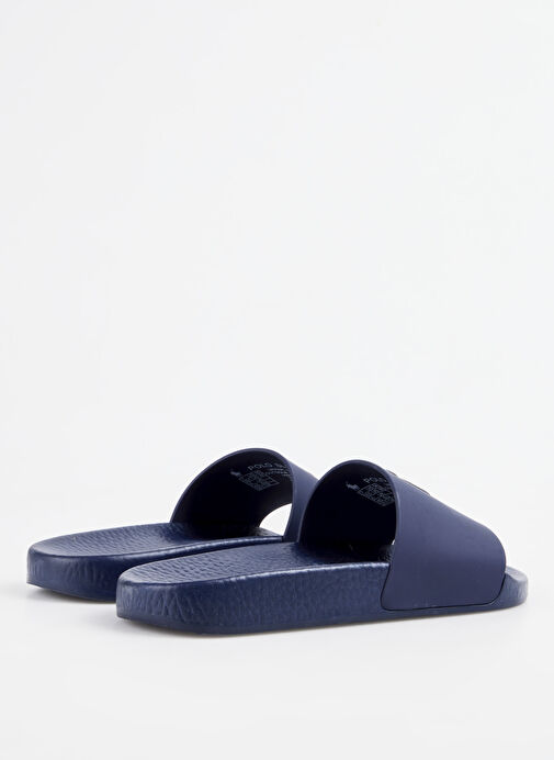 Polo Ralph Lauren Lacivert Kadın Terlik POLO SLIDE - Görsel 4
