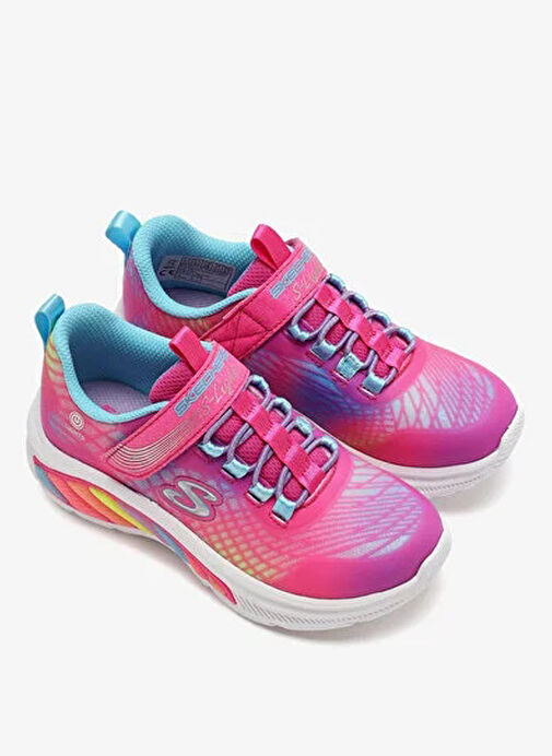 Skechers Pembe Kız Çocuk Yürüyüş Ayakkabısı 303722L Hpmt-Rainbow