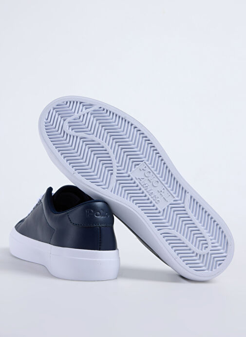 Polo Ralph Lauren Lacivert Kadın Deri Sneaker LONGWOOD - Görsel 5