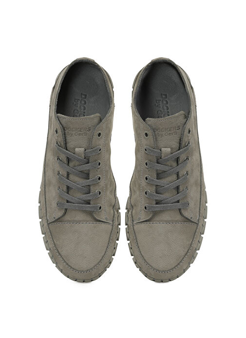 Dockers by Gerli Gri Erkek Nubuk Günlük Ayakkabı 238644N 5FX - Görsel 5