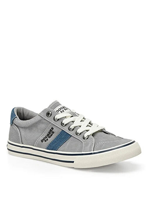 Dockers by Gerli Gri Erkek Kanvas Sneaker 238545 5FX - Görsel 3