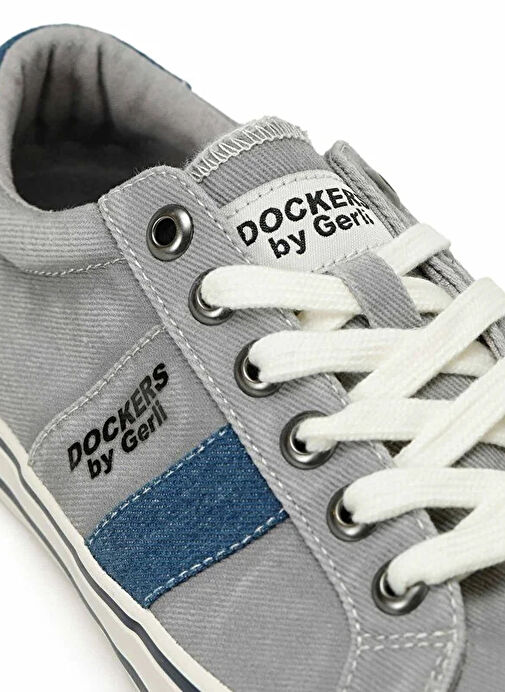 Dockers by Gerli Gri Erkek Kanvas Sneaker 238545 5FX - Görsel 5