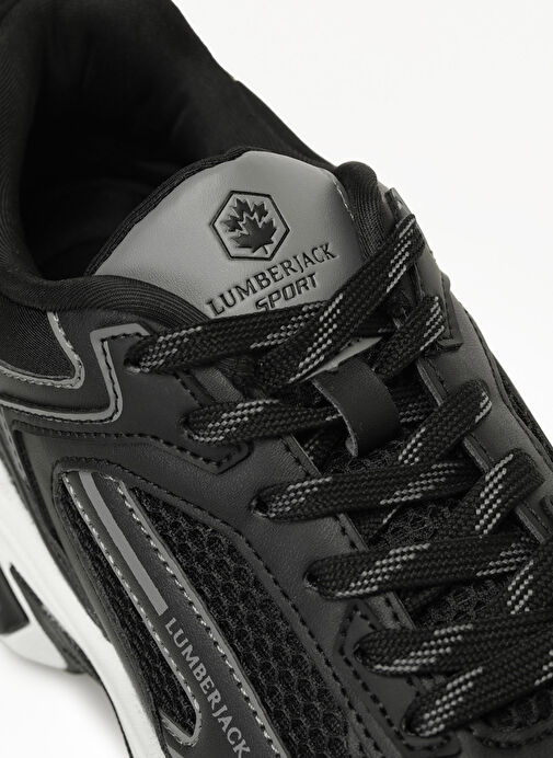 Lumberjack Siyah Erkek Sneaker QUANTUM 5FX - Görsel 8