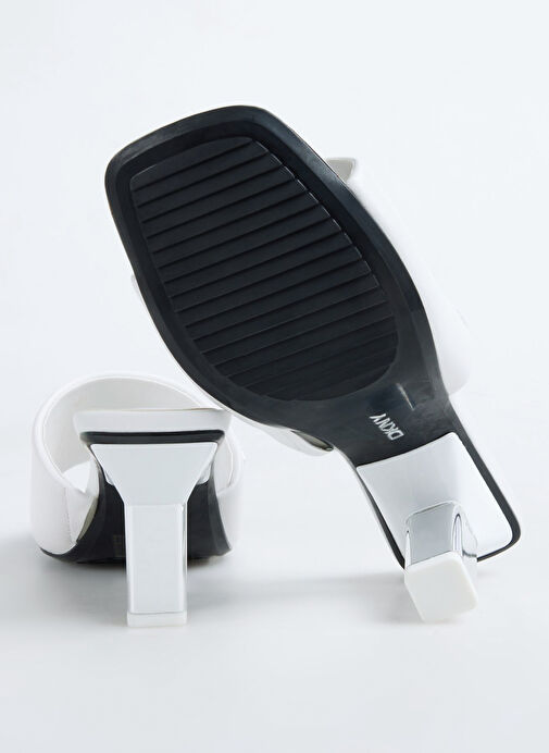 Dkny Beyaz Kadın Deri Sandalet K1599369 - Görsel 5