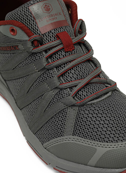 Lumberjack A10194146812010-DORA 5FX Koyu Gri Erkek Koşu Ayakkabısı - Görsel 5