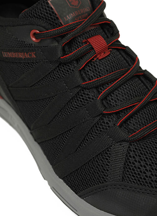 Lumberjack A10194146712010-DORA 5FX Siyah Erkek Koşu Ayakkabısı - Görsel 6